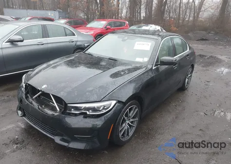 2021 BMW 330I xDrive из США, поврежденный, VIN 3MW5R7J09M8B70479